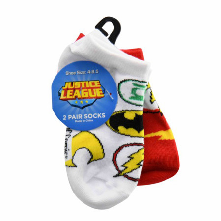 Justice League Toddlers 2-Pack Socks